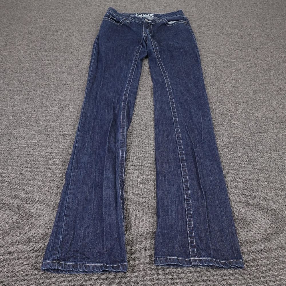 Kimes Ranch Jeans 4 Blue Jolene Tall Blue Western Low Rise Bootcut 31x36 USA